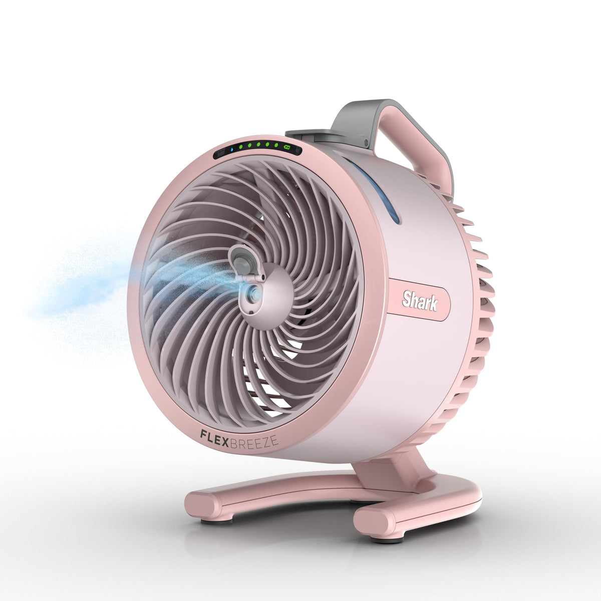 Shark FlexBreeze HydroGo Pro Portable Misting Fan, Pink Diamond, FA056PK9